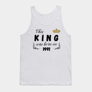 King born in 1991 Tank Top